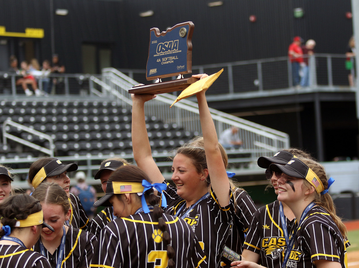 Cascade Marist Catholic 4A softball final Dan Brood 50